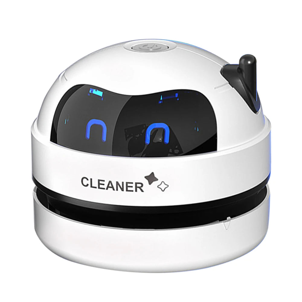 Smart Robot Vacuum Cleaner Desk Table Dust Vacuum Mini Car Vacuum Cleaner Detachable Nozzle Household Pet Hair Cleaning Tools