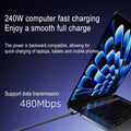 Fast Charging USB-C Cable with Adjustable Stand